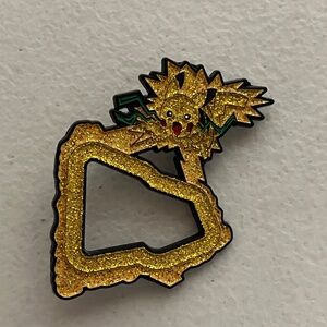 Pikachu Pokemon New Era Glitter Pin Brooch Pins Streetwear Hats Hat Bag New